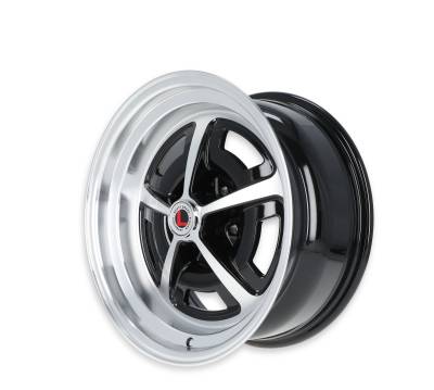 Legendary Wheels - Legendary Wheels LW50-70854A LW50 17X8 5x4.5 7mm Black/Machined