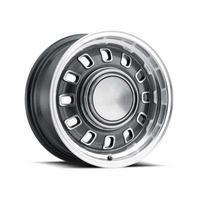 Legendary Wheels - Legendary Wheels LW60 15x7 5x4.5 7mm Charcoal/Machined LW60-50754B