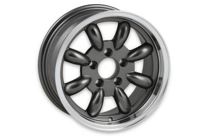 Legendary Wheels - Legendary Wheels LW80 17X7 5x4.5 7mm Charcoal/Machined LW80-70754B