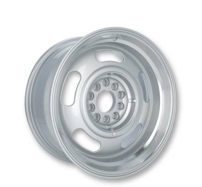 REV Wheels - REV Wheels 107S 17x8 5x4.75/5.0 0mm Silver/Machined 107S-7800600