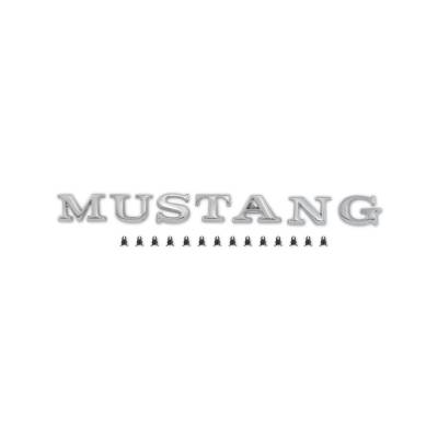 Scott Drake - Scott Drake C5ZZ-6540282A-G 65-72 Ford Mustang Deck Lid Emblem