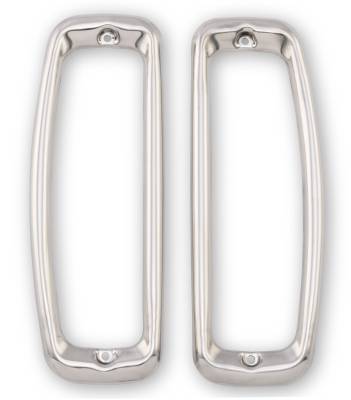 Scott Drake - Scott Drake C7TZ-99279A6-7S 66-77 Ford Bronco Taillight Bezel