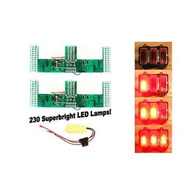 Scott Drake - Scott Drake SD-6003-UB 1969 Ford Mustang Taillight Kit