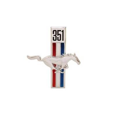 Scott Drake - Scott Drake C7ZZ-16228-W 65-68 Ford Mustang Fender Emblem