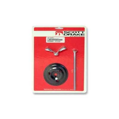 Scott Drake - Scott Drake C4ZZ-14244862-K 64-65 Ford Mustang Spare Tire Hold-Down