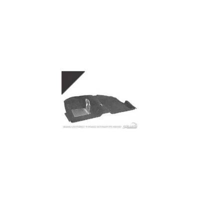 Scott Drake - Scott Drake CAR-65-CV-BK-N Floor Carpet for 65-68 Ford Mustang
