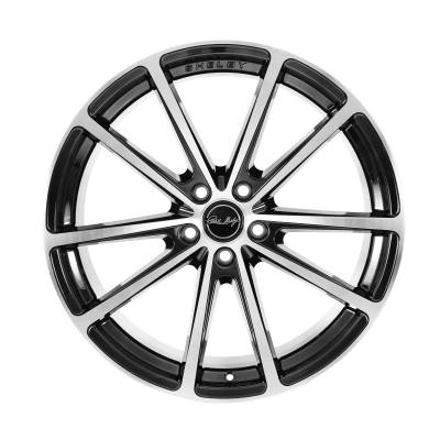 Carroll Shelby Wheels - Carroll Shelby Wheels CS10 20X9.5 5x4.5 37mm Black CS10-295530-BM
