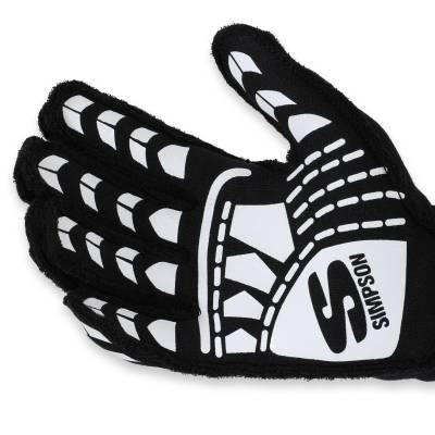 Simpson Safety - Simpson Safety EGLK Endurance Racing Gloves Large Black