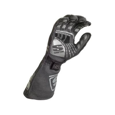 Simpson Safety - Simpson Safety EGSG Endurance Racing Gloves Small Gray