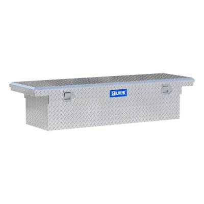 UWS - UWS EC10331 Bright Aluminum 63" Crossover Truck Tool Box w/Low Profile