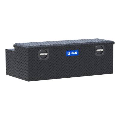 UWS - UWS EC20503 Matte Black Aluminum Secure Lock 48" Under Tonneau Chest Box