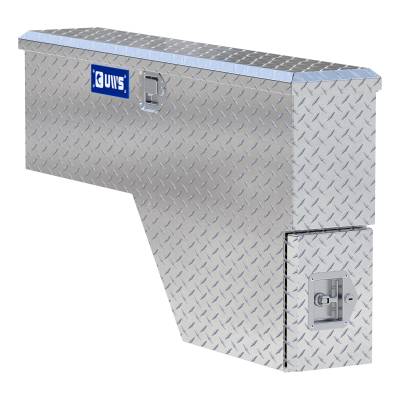 UWS - Bright Aluminum 48" Driver-Side Wheel Well Tool Box Heavy Packaging