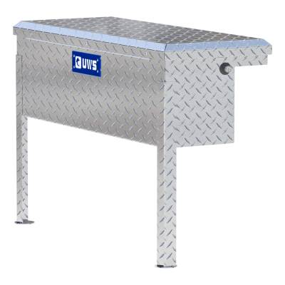 UWS - Bright Aluminum 36" Truck Side Tool Box w/Low Profile Heavy Packaging