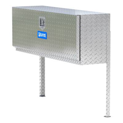 UWS - Bright Aluminum 48" Single-Door Topside Truck Tool Box Heavy Packaging