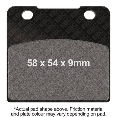 EBC Motorcycle Brakes - EBC Motorcycle Brakes FA103 Organic FA Series Pads
