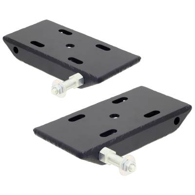 RockJock 4x4 - RockJock CE-9031F HD Front Leaf Spring Plates for 87-95 Jeep Wrangler YJ