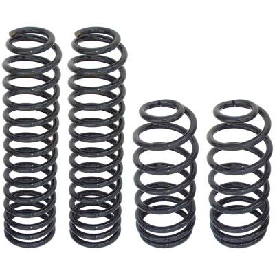 RockJock 4x4 - RockJock CE-9130H Coil Spring Set 4" Lift for 97-06 Jeep Wrangler TJ/LJ