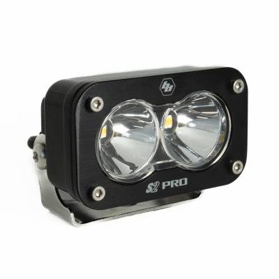 Baja Designs - Baja Designs 480001 S2 Pro Black LED Auxiliary Light Pod