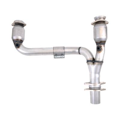 BBK Performance Parts - BBK 19501 09-24 RAM 1500 5.7 Short Y-Pipe w/High Flow Catalytic Converters