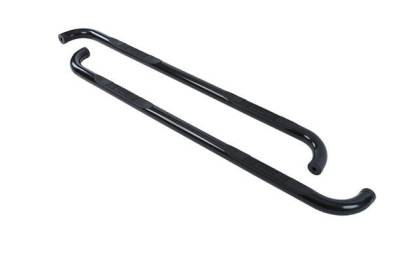Big Country - Big Country 372011 3" Round Classic Side Steps Complete Kit w/Brackets