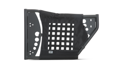 Body Armor 4x4 - Body Armor Gen 3 Rear Tube Trail Doors Black Pair for 18+ Jeep JL/JT/JL-6150