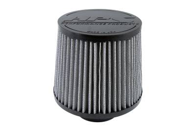 HPS Performance - HPS HPS-4274 Replacement Air Filter 2.5" Flange ID 7.25" Height 6" Base 5" Long