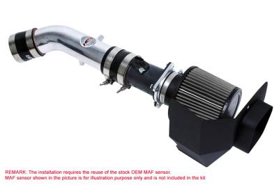 HPS Performance - HPS 827-520P Polished Air Intake Kit for 03-06 Nissan 350Z 3.5L V6
