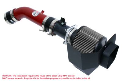 HPS Performance - HPS 827-520R Red Air Intake Kit for 03-06 Nissan 350Z 3.5L V6
