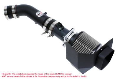HPS Performance - HPS 827-520WB Black Air Intake Kit for 03-06 Nissan 350Z 3.5L V6