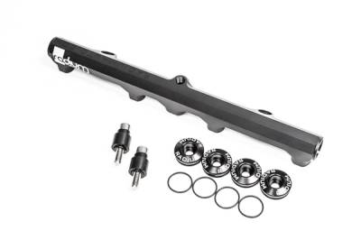 RADIUM Engineering - RADIUM Engineering 20-0957 Fuel Rail for Nissan KA24DE Top Feed Conversion