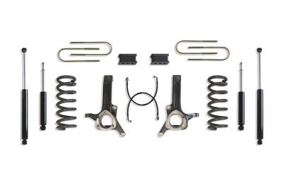 MaxTrac - MaxTrac K882262DL 6.5"F 2.5"R Lift w/Coils & Shocks for 03-08 RAM 2500/3500 4WD