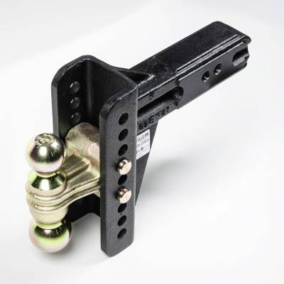 Blue Ox - Blue Ox BXH20261 Adj. Ball Mount 2.5" RCVR 6" Drop/Rise 2" & 2-5/16" Ball 20K