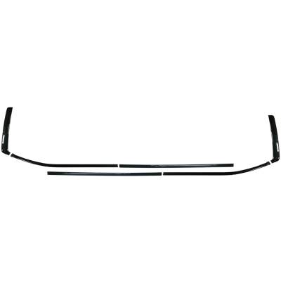 Ecoological - Ecoological W-GU01-CC Window Trim Overlays for 22-26 Tundra CrewMax-Gloss Black