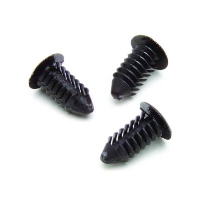 AutoMeter - AutoMeter 3281 Ratchet Fasteners 10Pc Black for Gauge Pod/Pillar Installation