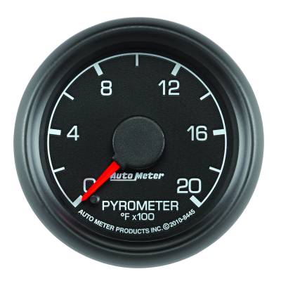 AutoMeter - AutoMeter 8445 Factory Match Pyrometer EGT Gauge 0-2000 F 2-1/16" for Ford
