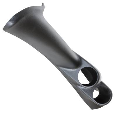AutoMeter - AutoMeter 12122 Dual Pod Pillar Black 2-1/16" for 03-04 Ford Mustang Coupe SN95