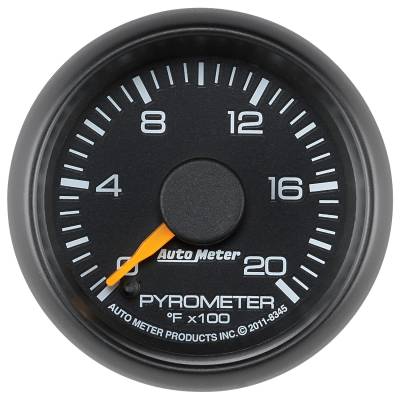 AutoMeter - AutoMeter 8345 Factory Match Electric Pyrometer Gauge 0-2000F 2-1/16" for GM