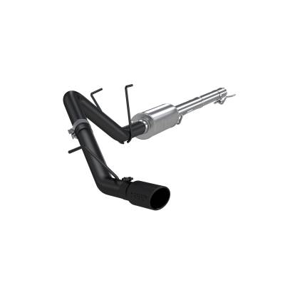 MBRP Exhaust - MBRP Exhaust S5142BLK Black 3" Cat-Back One Side Exit for 09-24 RAM 1500 Classic