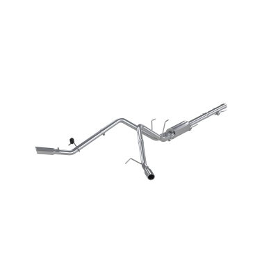 MBRP Exhaust - MBRP S5144409 T409 3" Cat-Back 2.5" Dual Side Exit for 09-24 RAM 1500 Classic