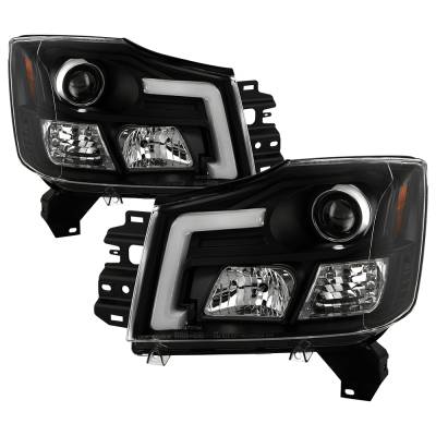 Spyder Auto - Spyder Auto 5088406 Projector Headlights for Armada Armada Pathfinder Titan