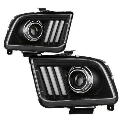 Spyder Auto - Spyder Auto 5088192 High-power LED Module Low Beam Headlights for 05-08 Mustang