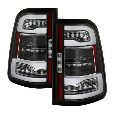 Spyder Auto - Spyder Auto 5087294 Black LED Taillights for 19-20 RAM 1500