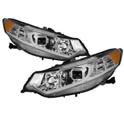 Spyder Auto - Spyder Auto 9042225 Light Bar DRL Projector Headlights for 09-14 TSX