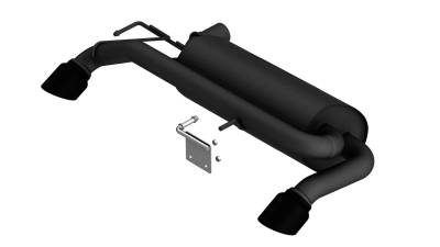 Borla - Borla 11976CB Touring Axle-Back Exhaust Single Split Rear Exit 21-26 Bronco 2.7L