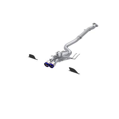 MBRP Exhaust - MBRP S43033BE T304 3" Cat-Back Dual Center Rear Exit for 23-26 GR Corolla