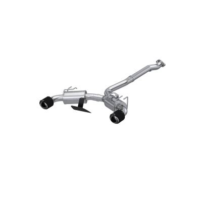 MBRP Exhaust - MBRP Exhaust S43023CF T304 3" Cat-Back Dual Rear Exit for 23-26 GR Corolla