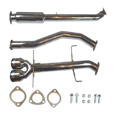 Injen - Injen SES1581TT Performance Exhaust for 17-20 Honda Civic Si 1.5L Turbo Sedan