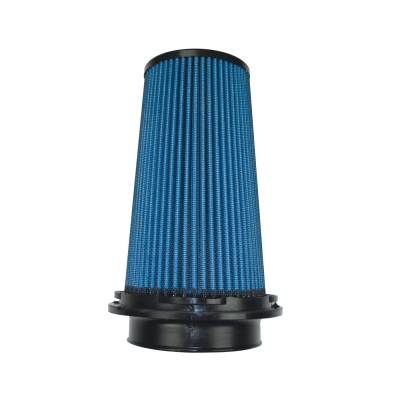 Injen - Injen X-1110-BB SuperNano-Web Air Filter 4" Flange ID Twist Lock 8.8" Media