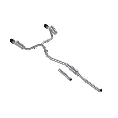 MBRP Exhaust - MBRP Exhaust S49033CF T304 3" Cat-Back 2.5" Dual Exit for 22-26 Civic SI/Integra