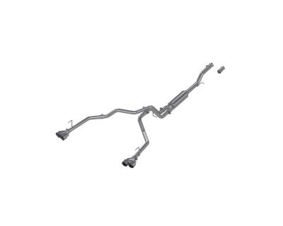 MBRP Exhaust - MBRP Exhaust S5059AL AL 3" Cat-Back 2.5" Dual Rear Exit for 21-26 Suburban/Yukon